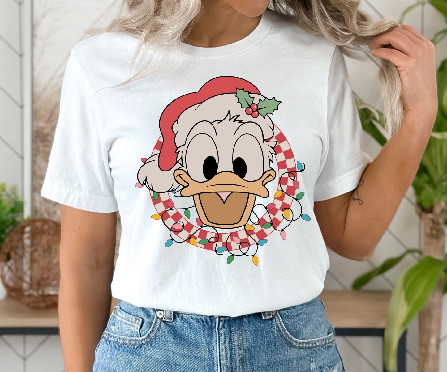 Donald Christmas Lights Shirt