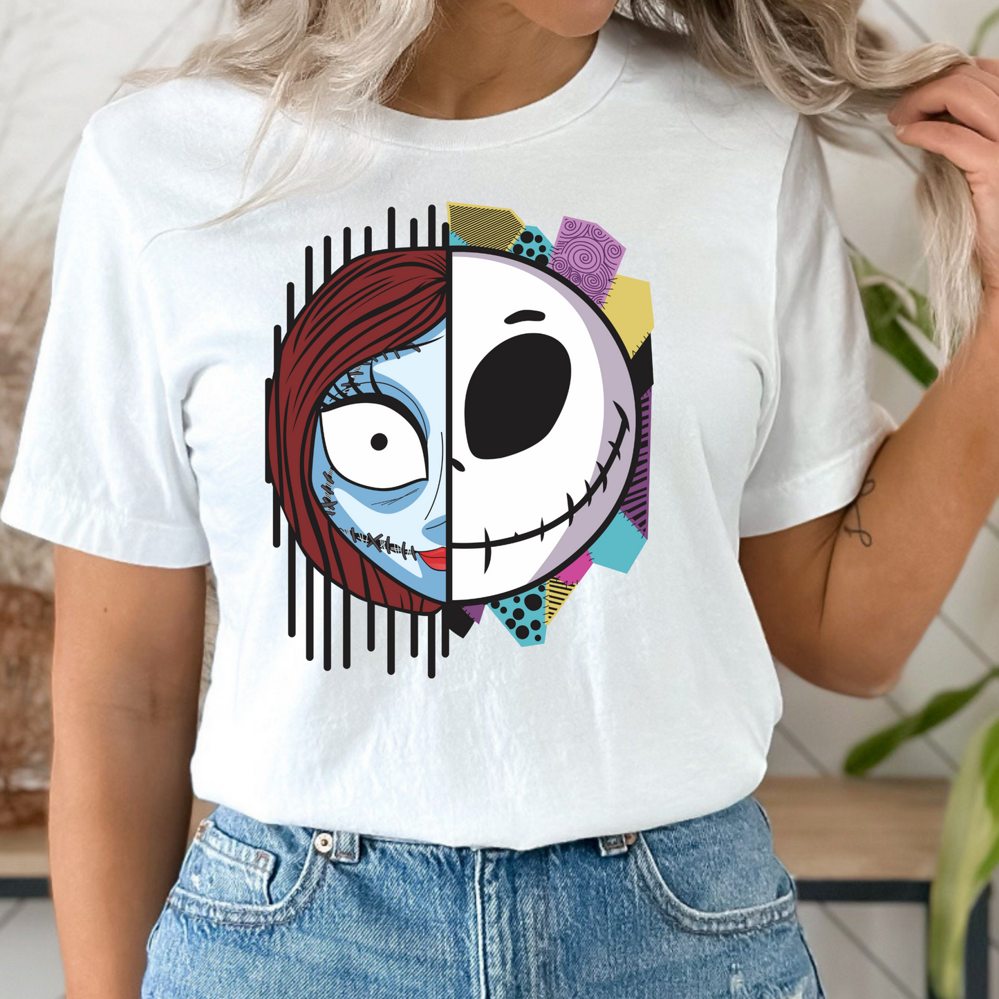 Half Jack And Half Sally Shirt