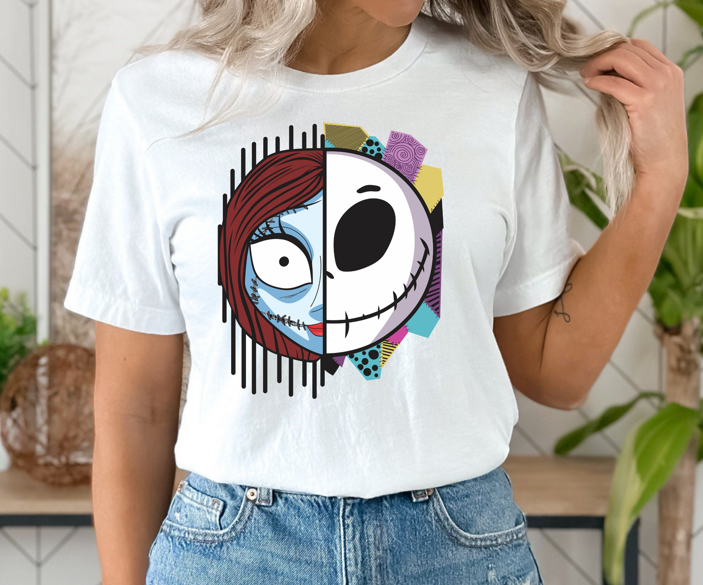 Half Jack And Half Sally Shirt