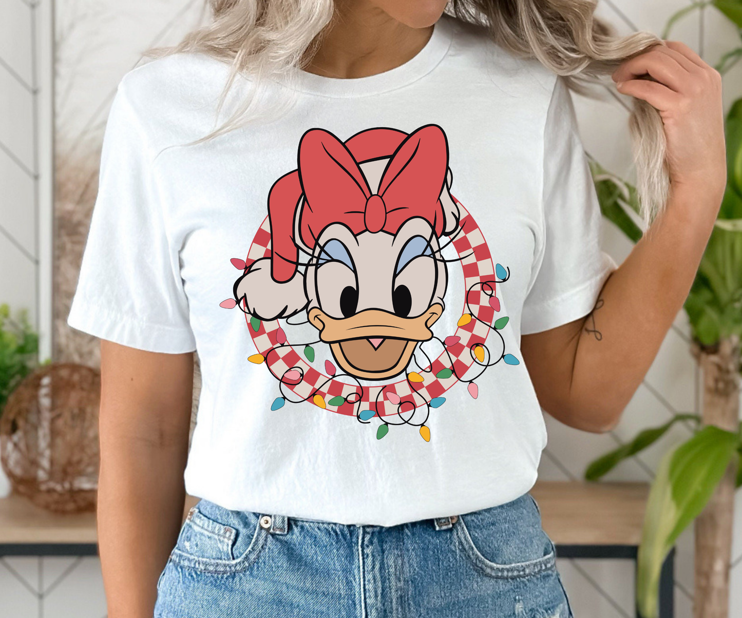 Daisy Christmas Lights Shirt