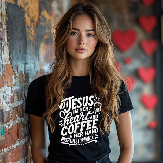 With Jesus in her heart