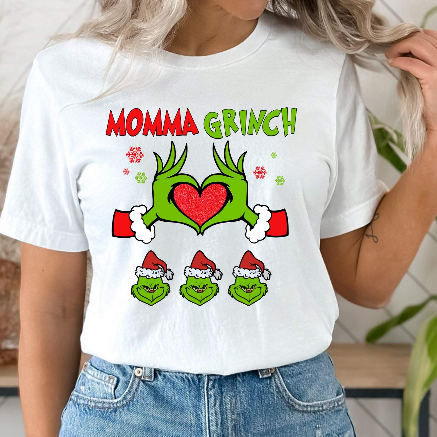 Custom Momma Grinch Shirt