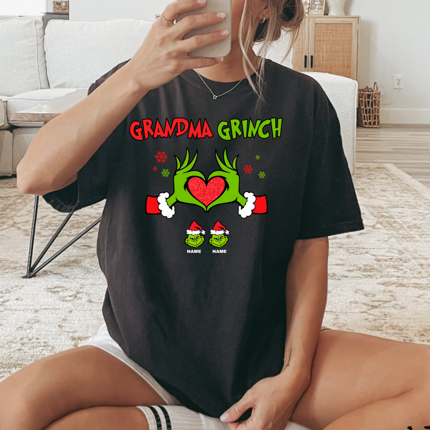 Custom Grandma Grinch Shirt