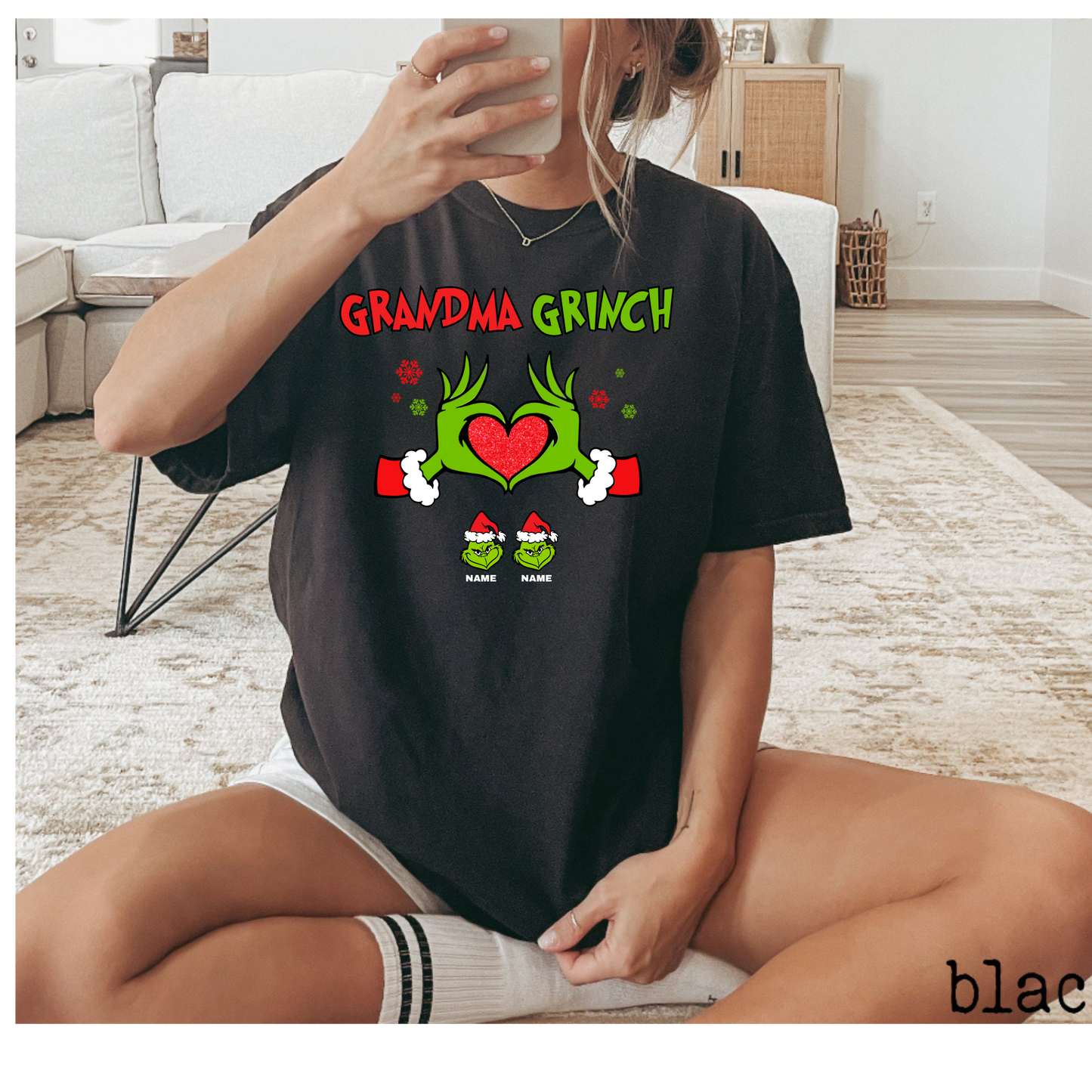 Custom Grandma Grinch Shirt