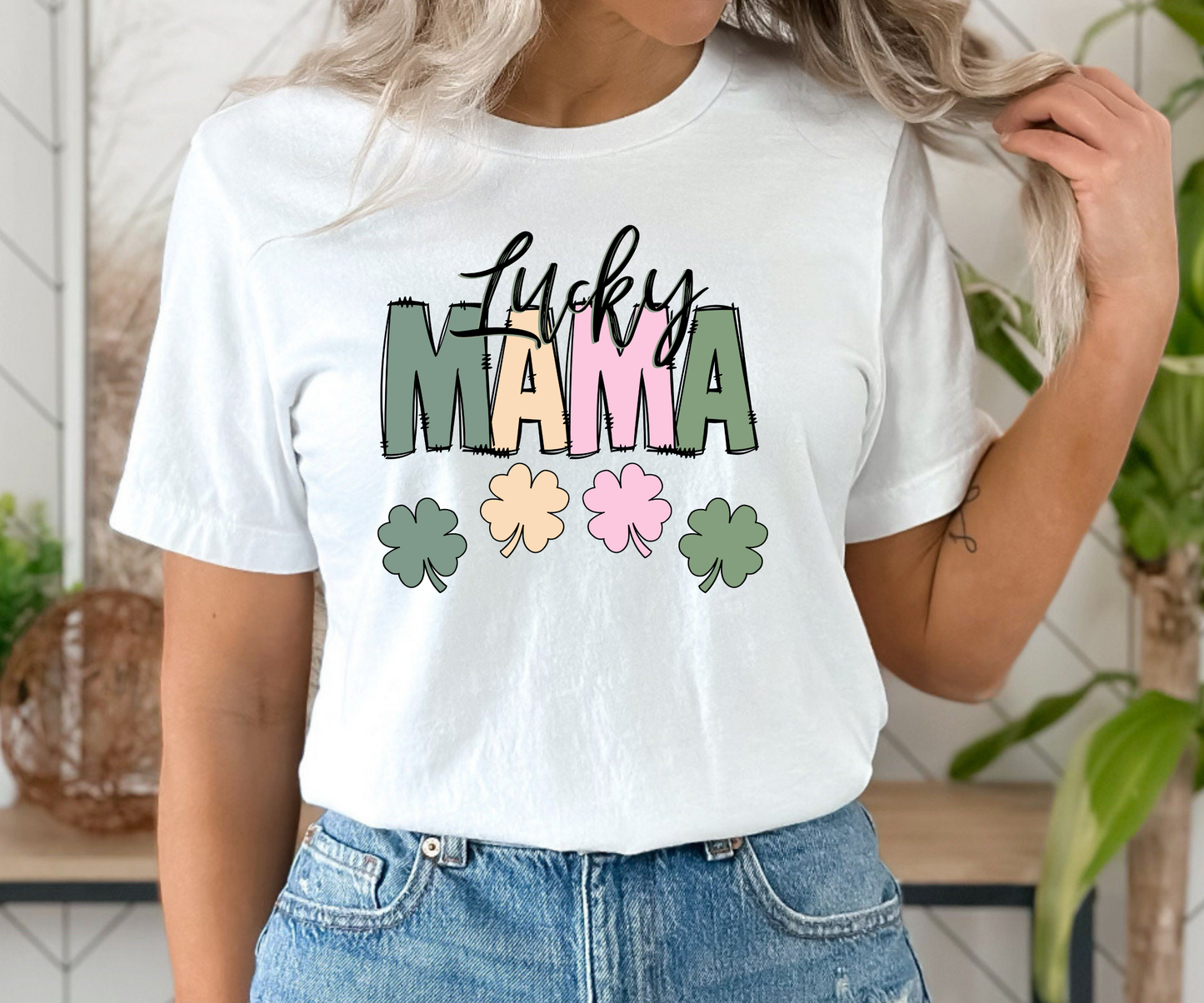 Custom Lucky Mama Shirt