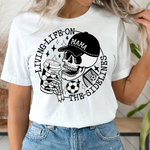 Soccer Mom Living Life On The Sidelines Shirt