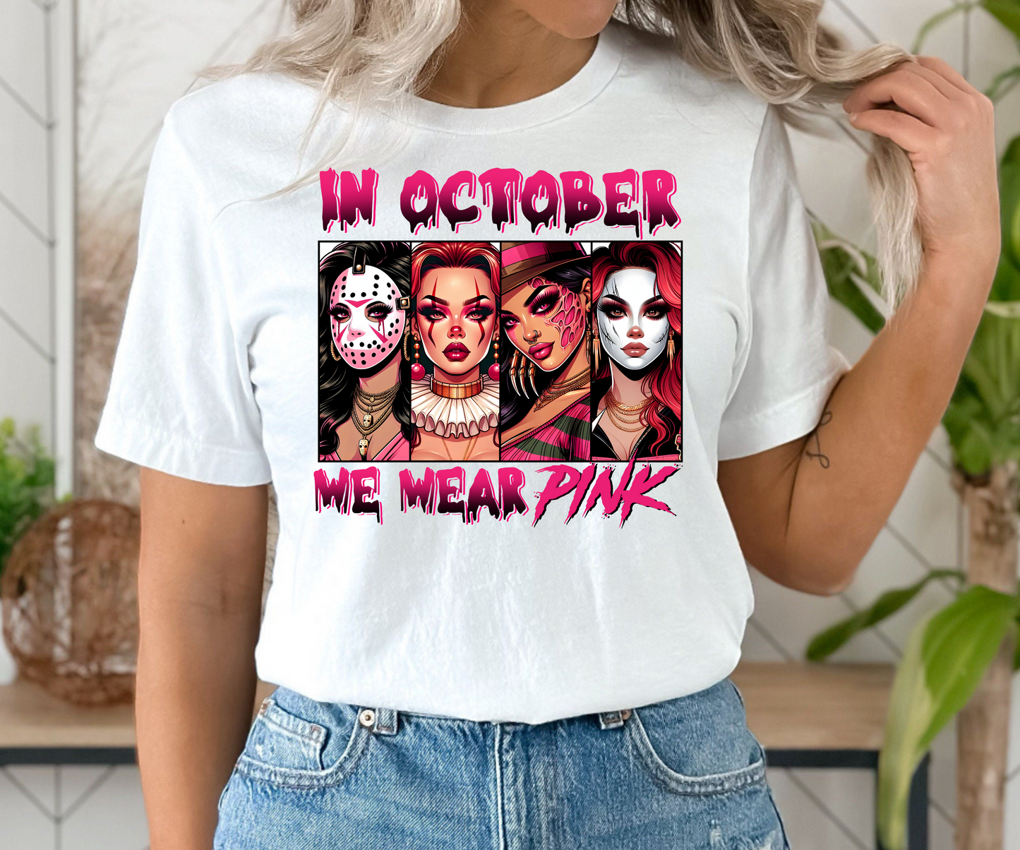 Badgirls In October We Wear Pink Shirt