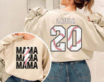 Custom Baseball Mama Sweatshirt