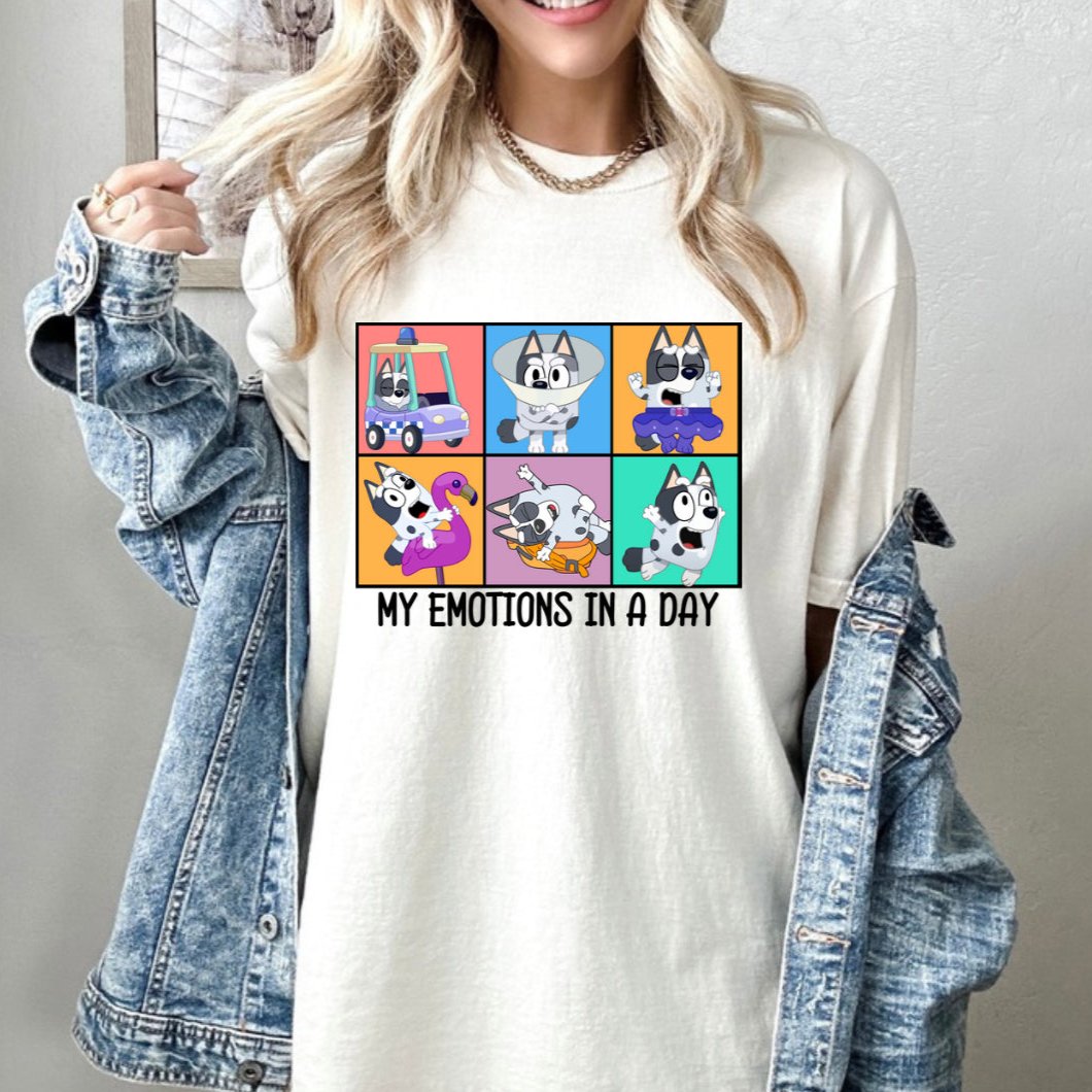 Bluey My Emotions Shirt