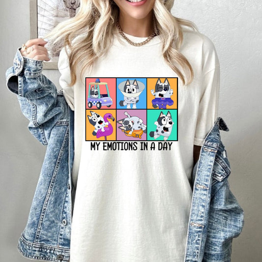 Bluey My Emotions Shirt