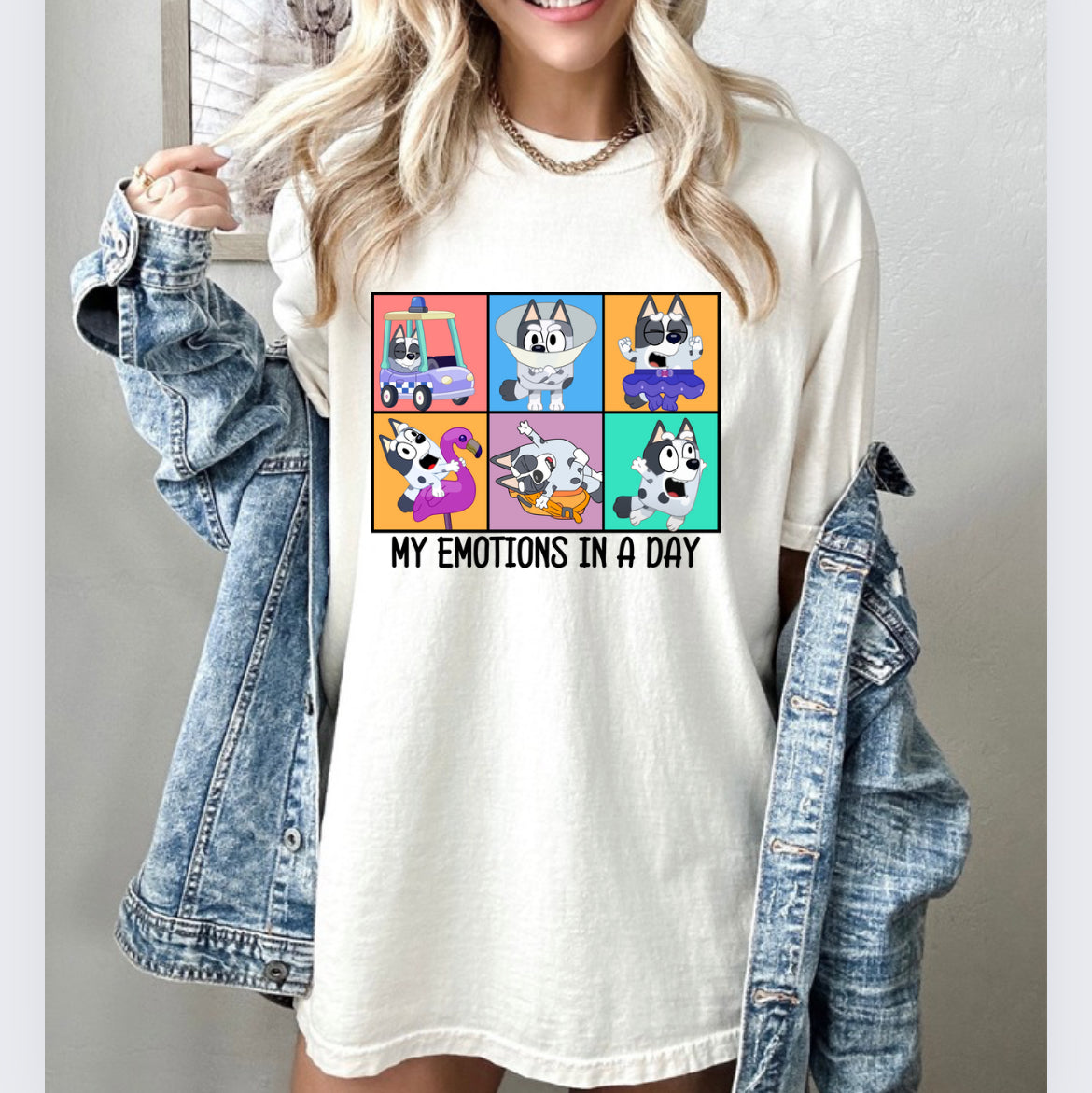 Bluey My Emotions Shirt