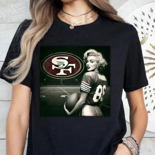 49er Marilyn Monroe Shirt