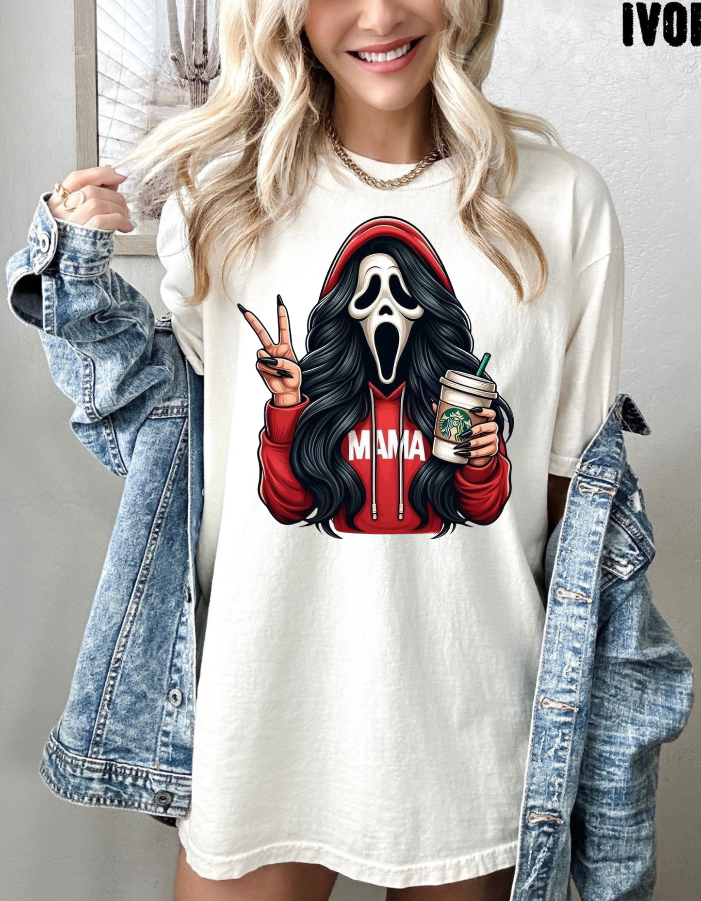 Ghost Face Mama Shirt