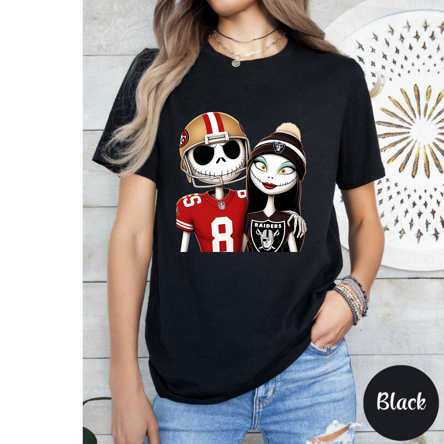 Niner Jack And Sally Shirt